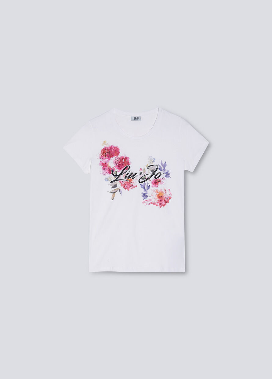 T-Shirt Liu Jo / Bianco - Ideal Moda