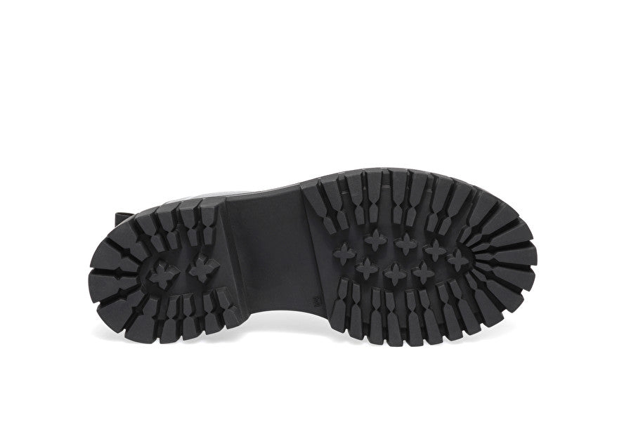 Anfibio Frau in pelle / Nero - Ideal Moda