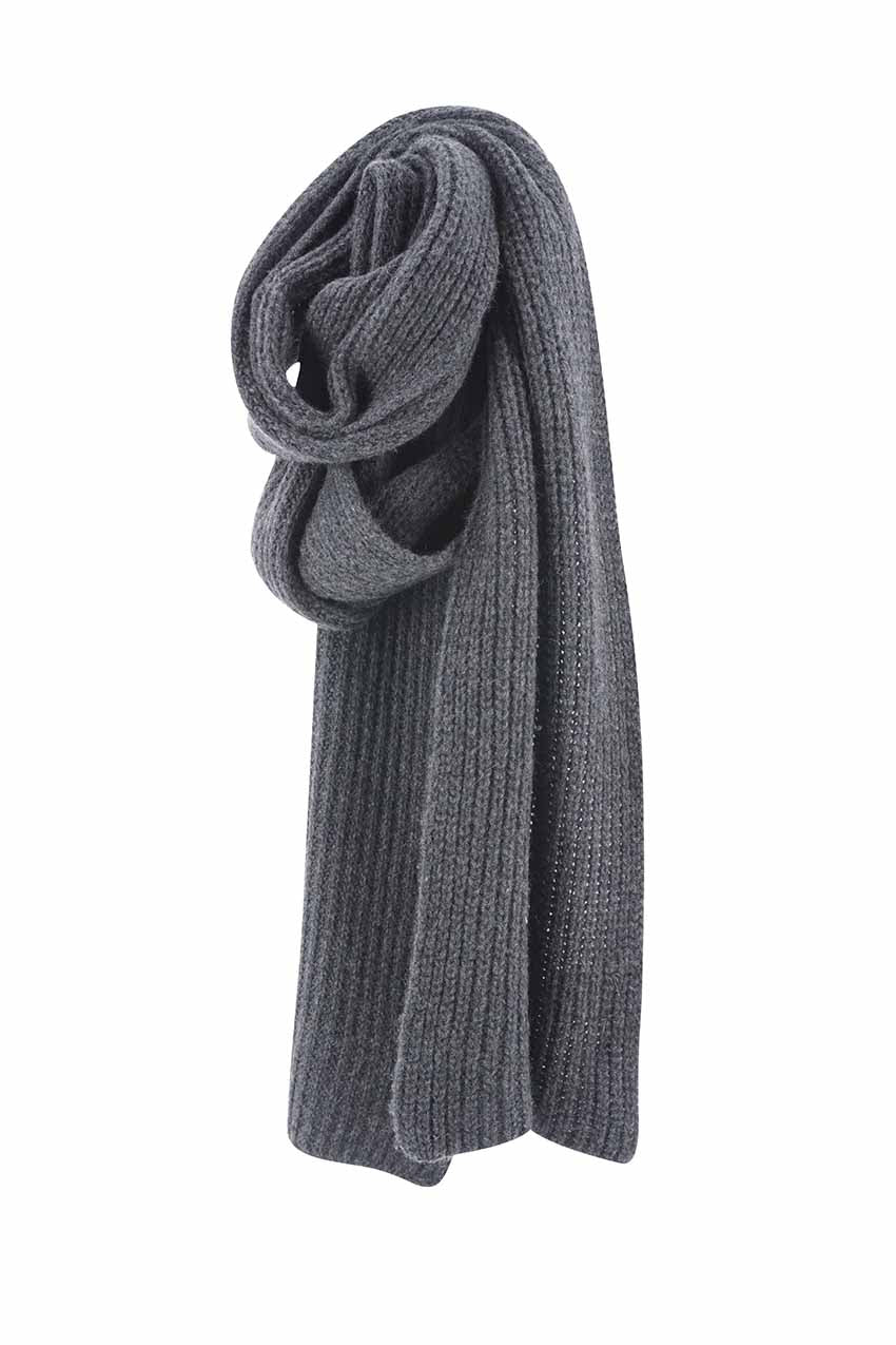 Sciarpa Daniele Fiesoli in Cashmere / Grigio - Ideal Moda