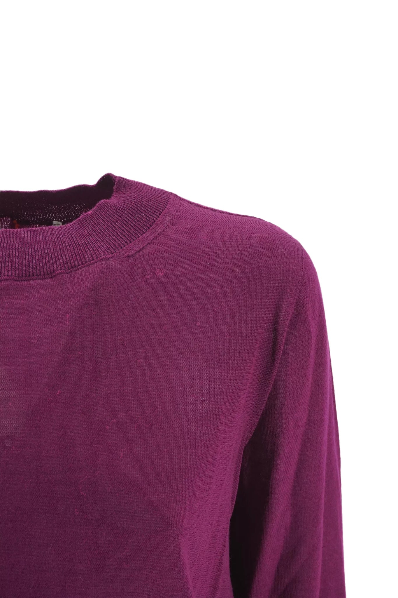 Maglia a Girocollo Liviana Conti / Viola - Ideal Moda
