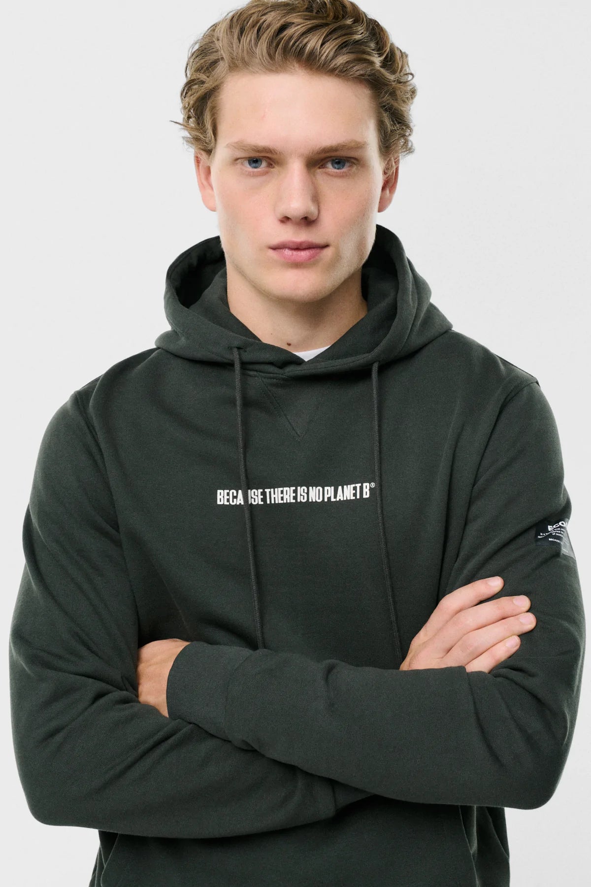 Felpa con Logo Ecoalf / Verde - Ideal Moda