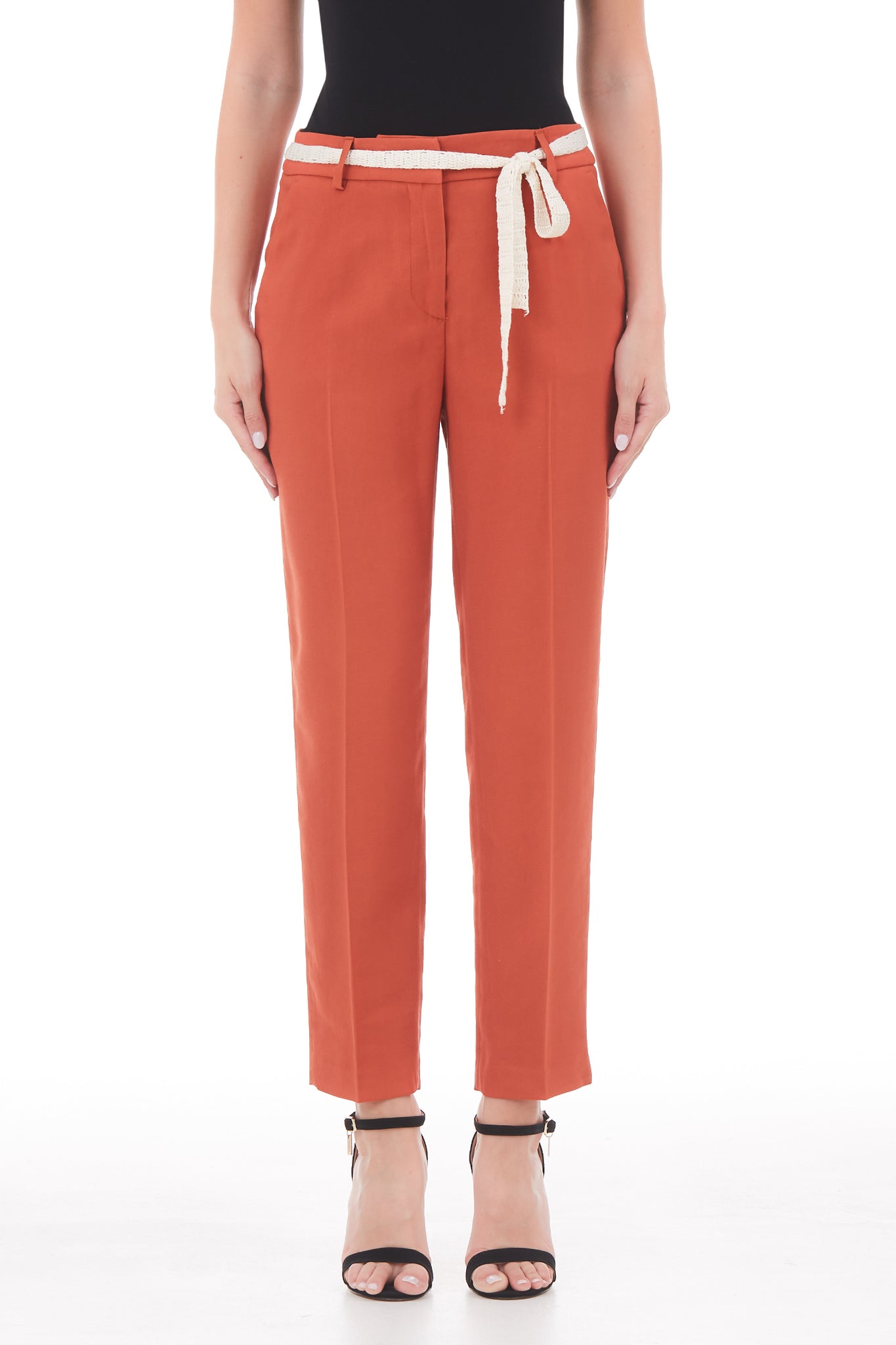 Pantalone Liu Jo con Cintura / Arancione - Ideal Moda