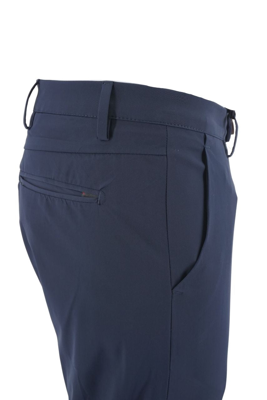 Pantalone in Tessuto Tecnico / Blu - Ideal Moda