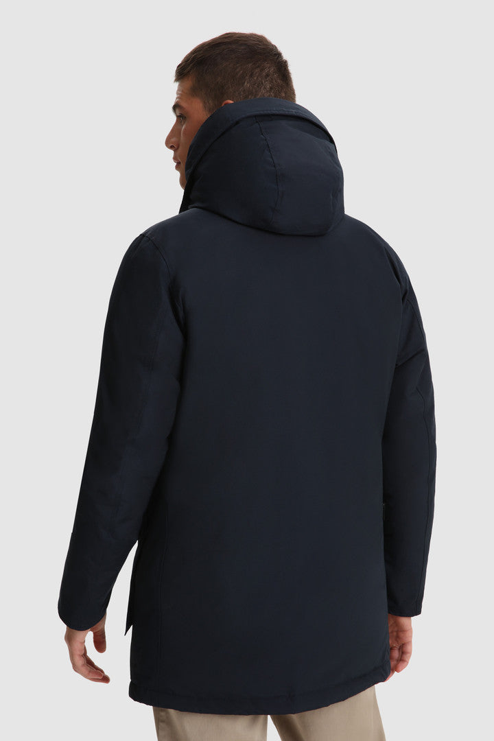 Arctic Parka con pelliccia removibile / Blu - Ideal Moda