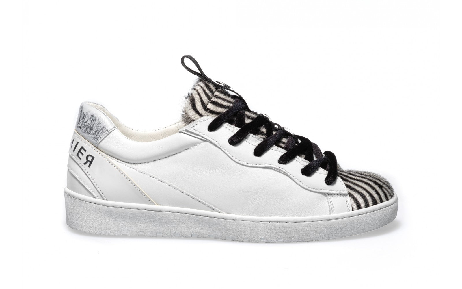 Sneaker Cromier in Pelle / Bianco - Ideal Moda