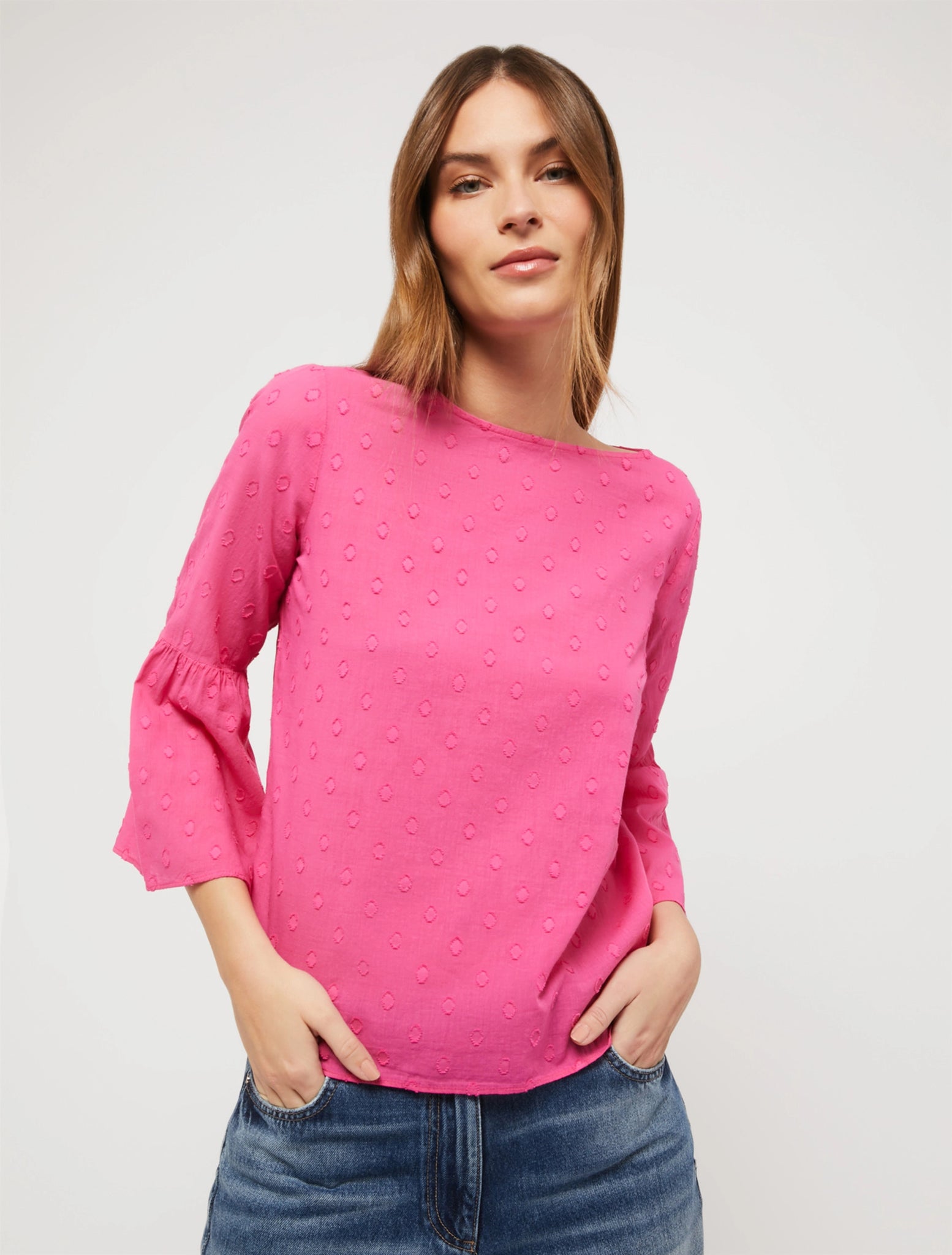 Blusa in Mussola Pennyblack / Fucsia - Ideal Moda