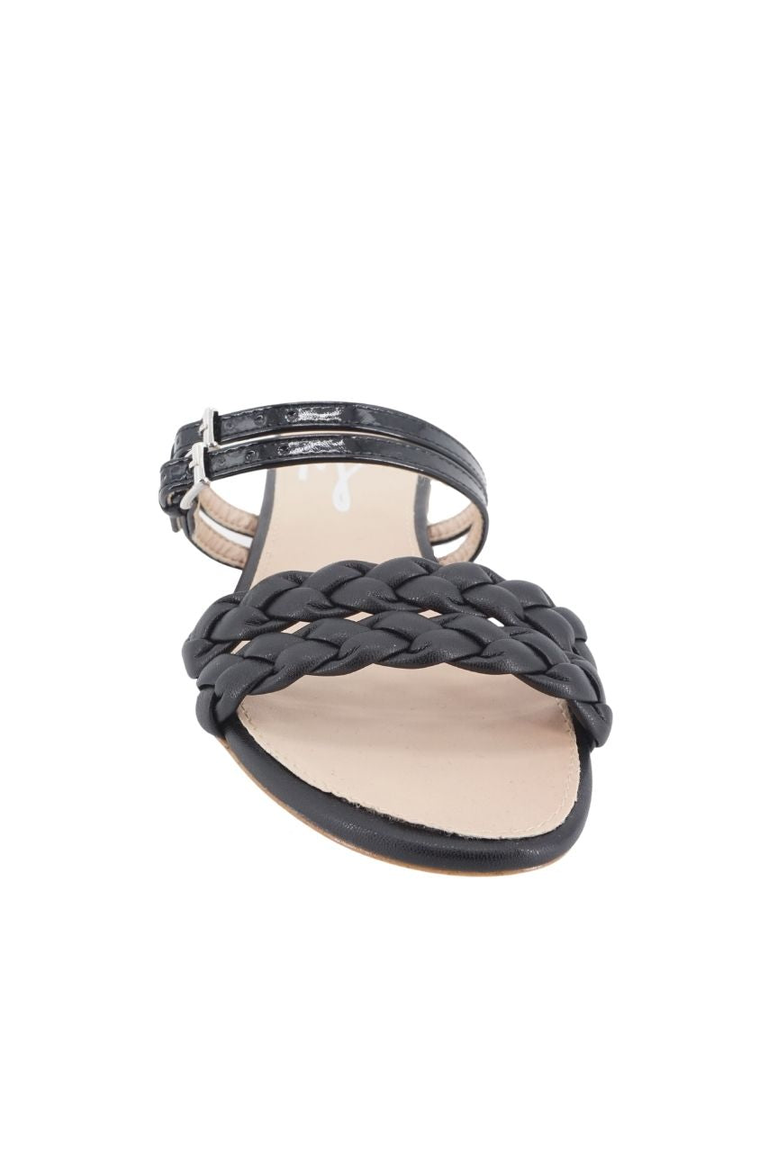 Sandalo Manila Grace in Pelle / Nero - Ideal Moda