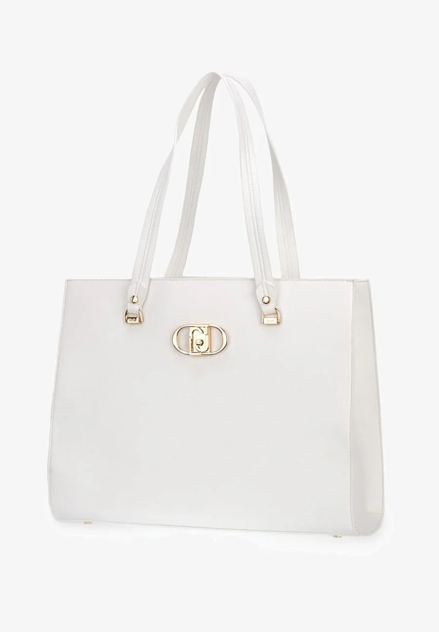 Borsa con Logo Liu Jo / Bianco - Ideal Moda