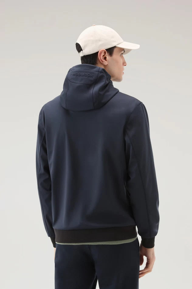 Giacca a Vento in Nylon Woolrich / Blu - Ideal Moda