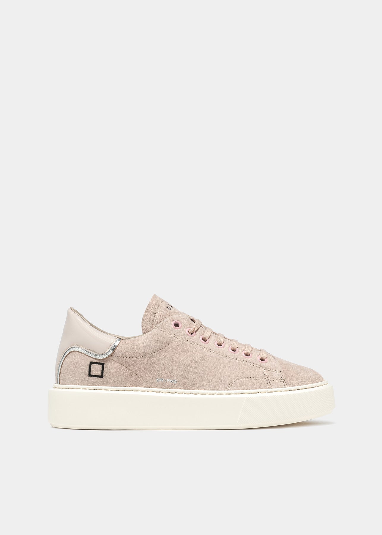 Sneaker DATE in Camoscio Sfera Powder / Rosa - Ideal Moda