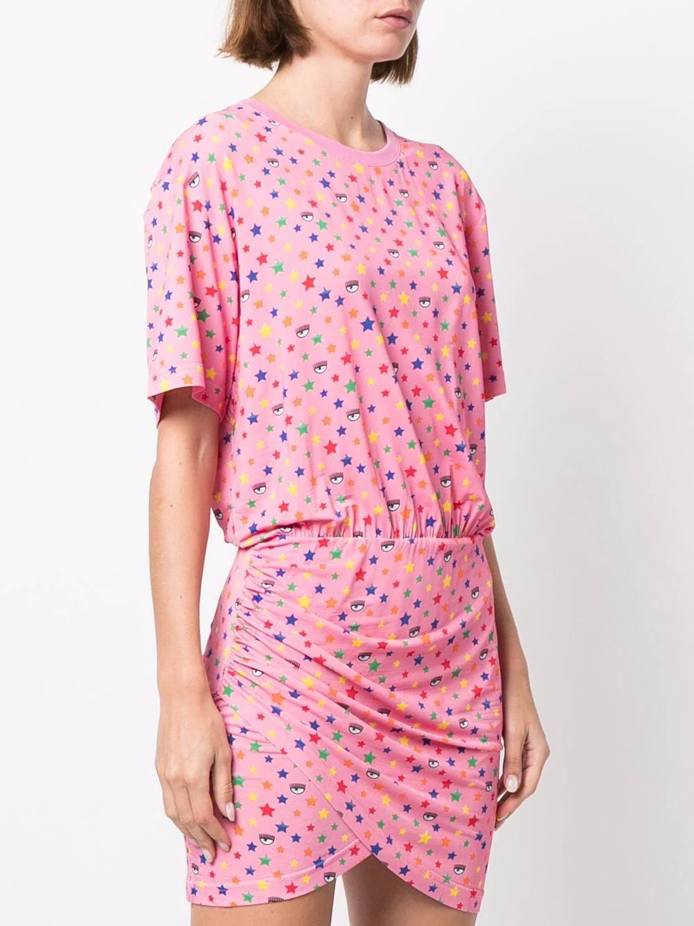 Abito Chiara Ferragni con Fantasia / Rosa - Ideal Moda