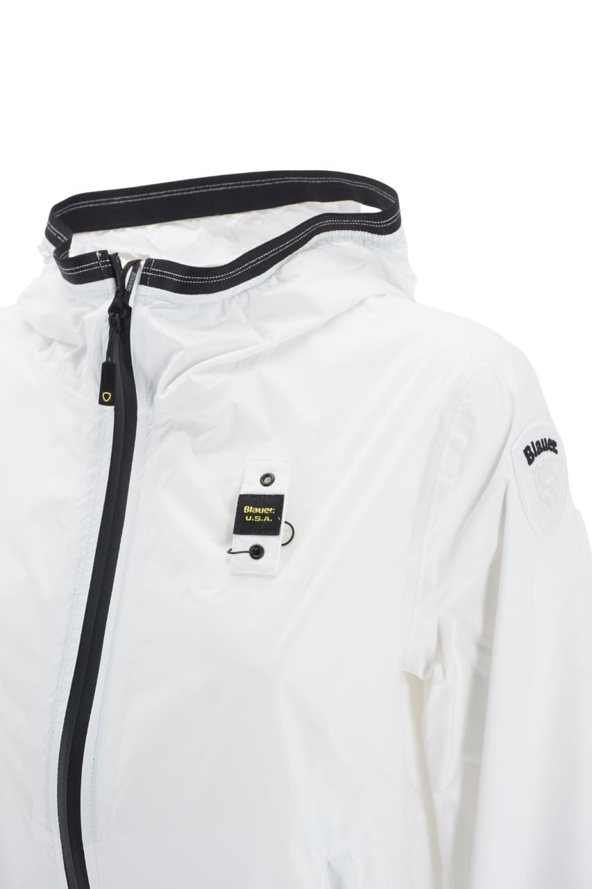 Giacca a Vento Blauer / Bianco - Ideal Moda