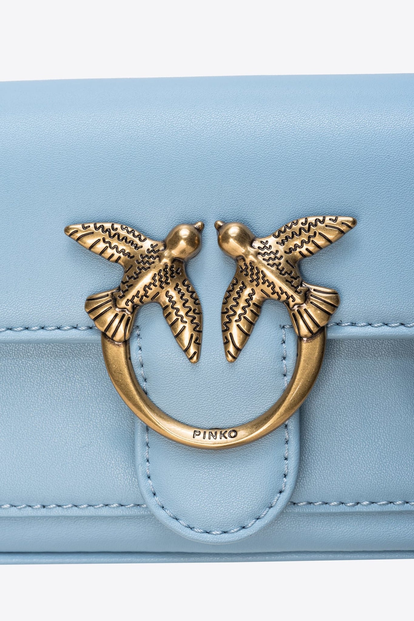 Borsa Pinko Pocket Love Bag / Azzurro - Ideal Moda
