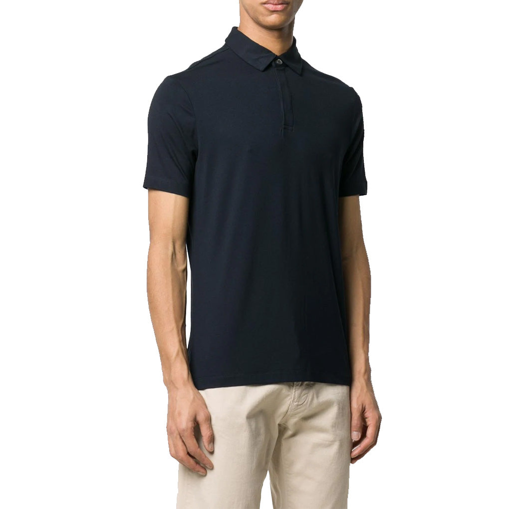 Polo slim fit / Blu - Ideal Moda
