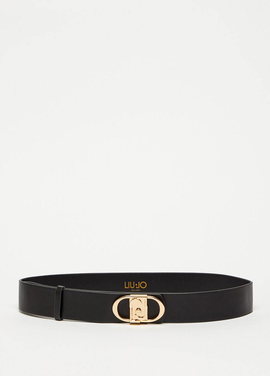 Cintura con Logo Liu Jo / Nero - Ideal Moda