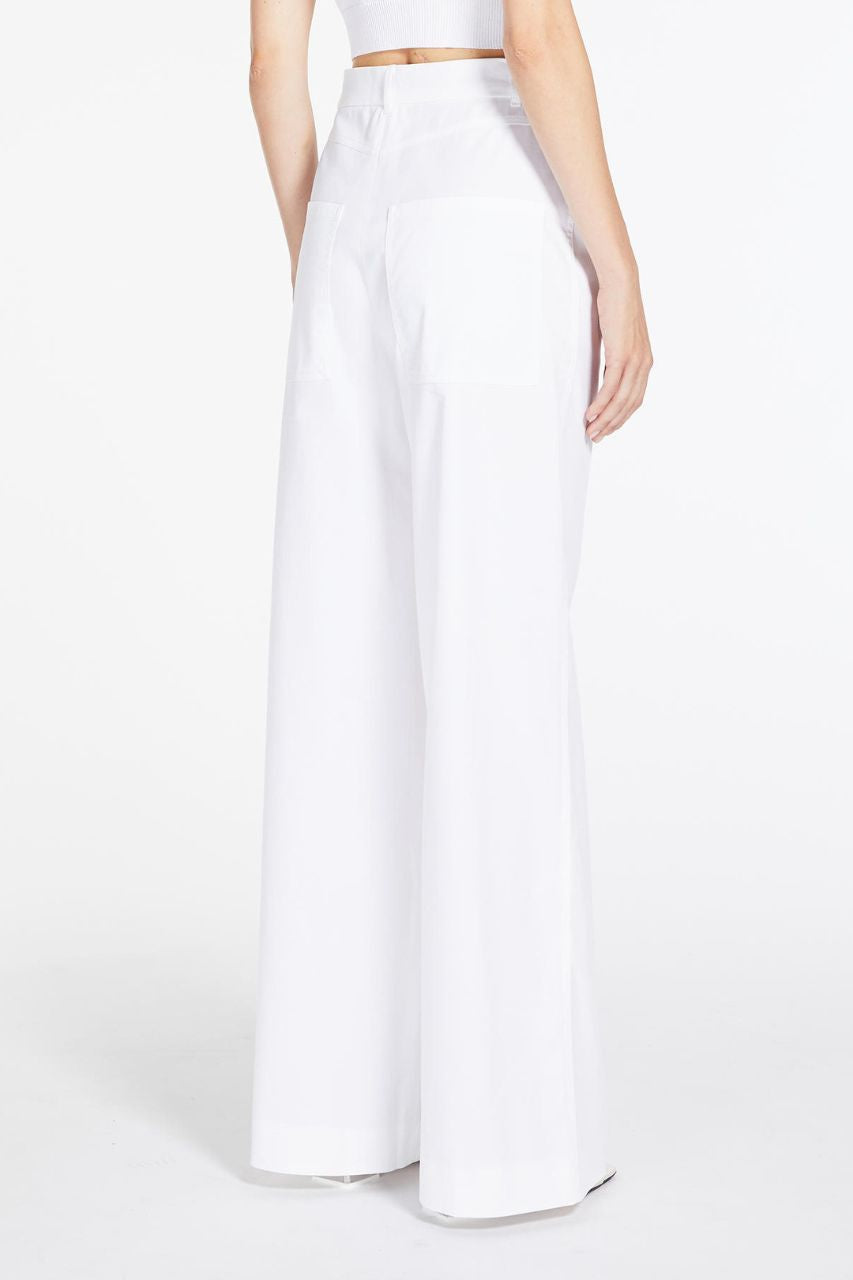 Pantalone Cinque Tasche MaxMara / Bianco - Ideal Moda