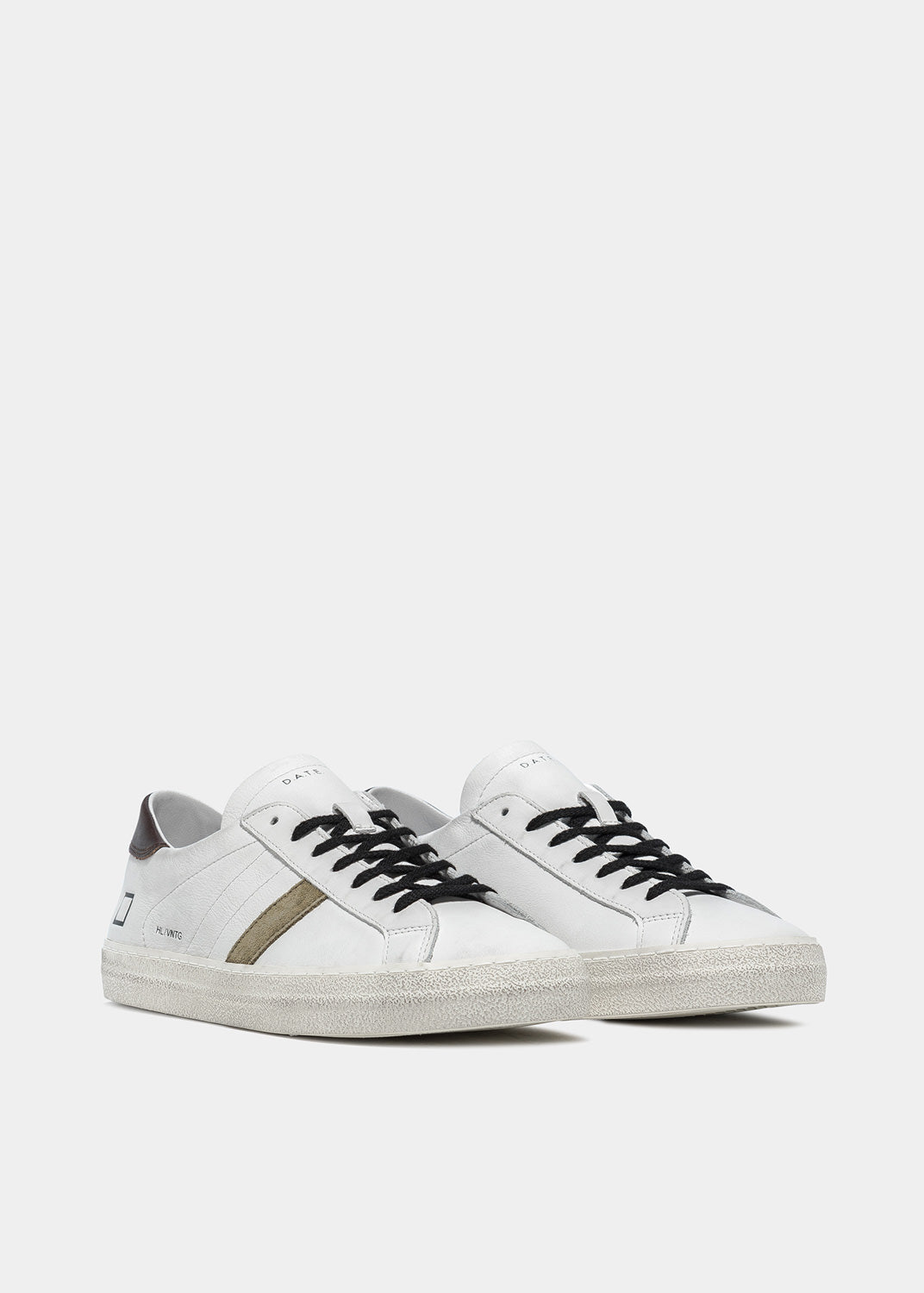 Sneaker DATE in Pelle Hill Low Vintage Calf / Bianco - Ideal Moda