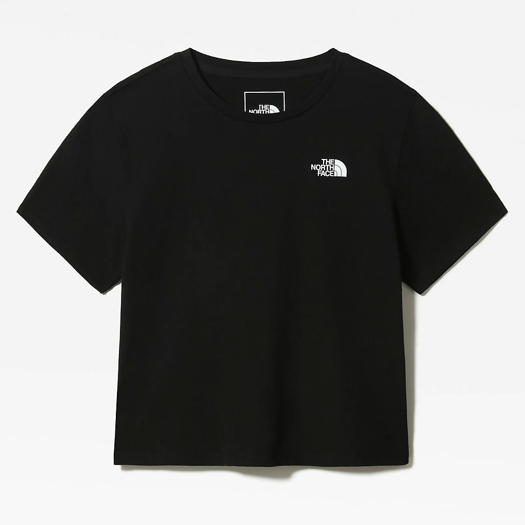 FOUNDATION T-Shirt Corta in Vita / Nero - Ideal Moda