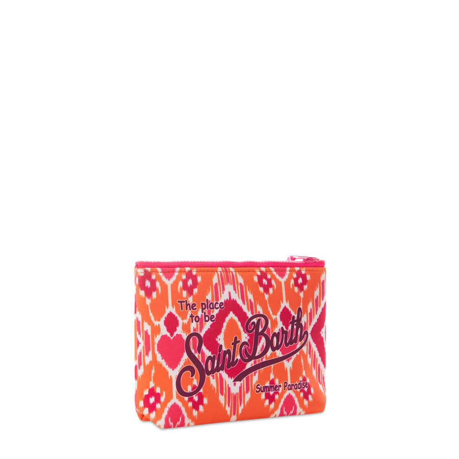 Pochette Mc2 Saint Barth in Scuba / Arancione - Ideal Moda