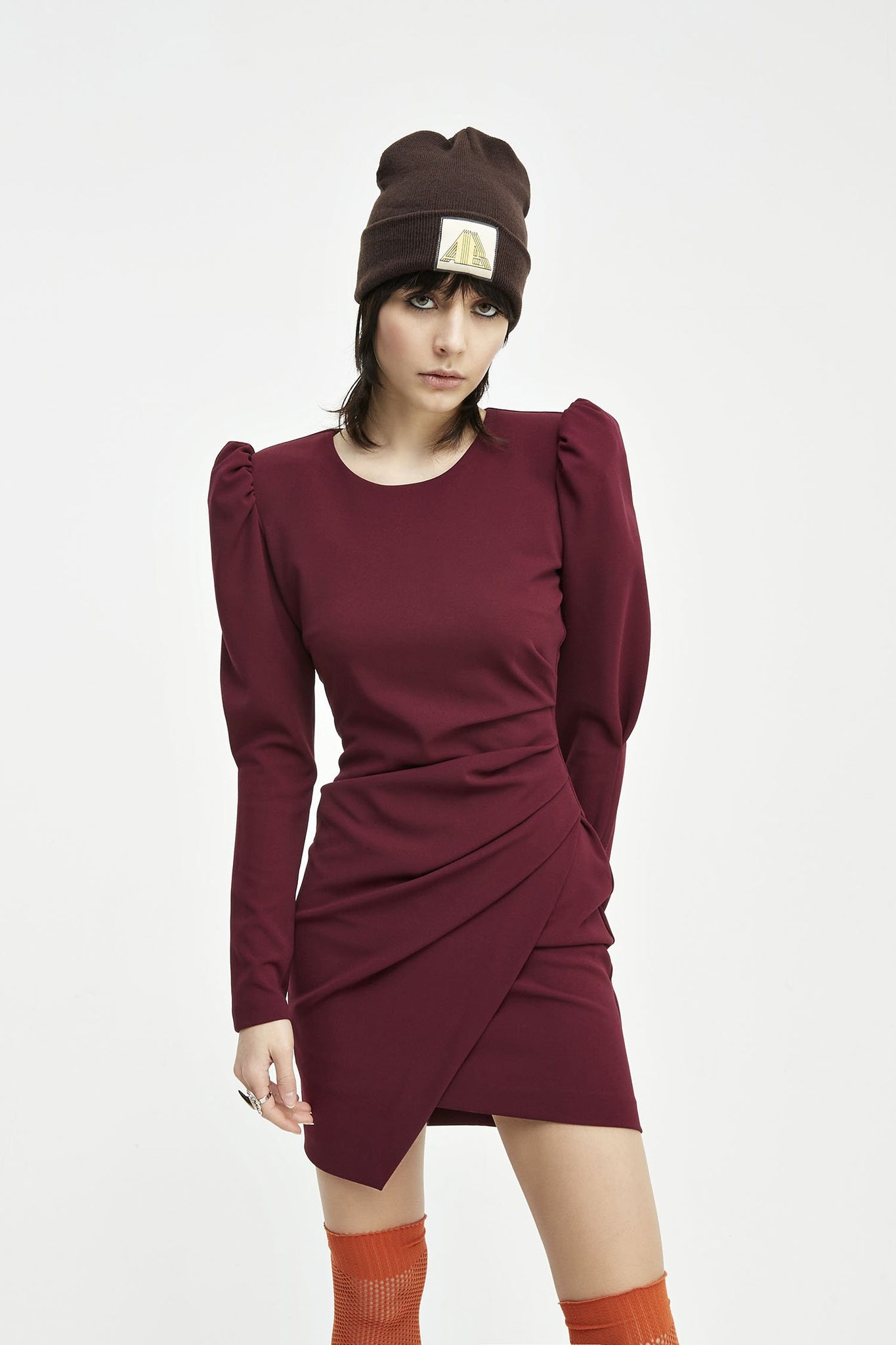 Abito Aniye By aderente / Bordeaux - Ideal Moda