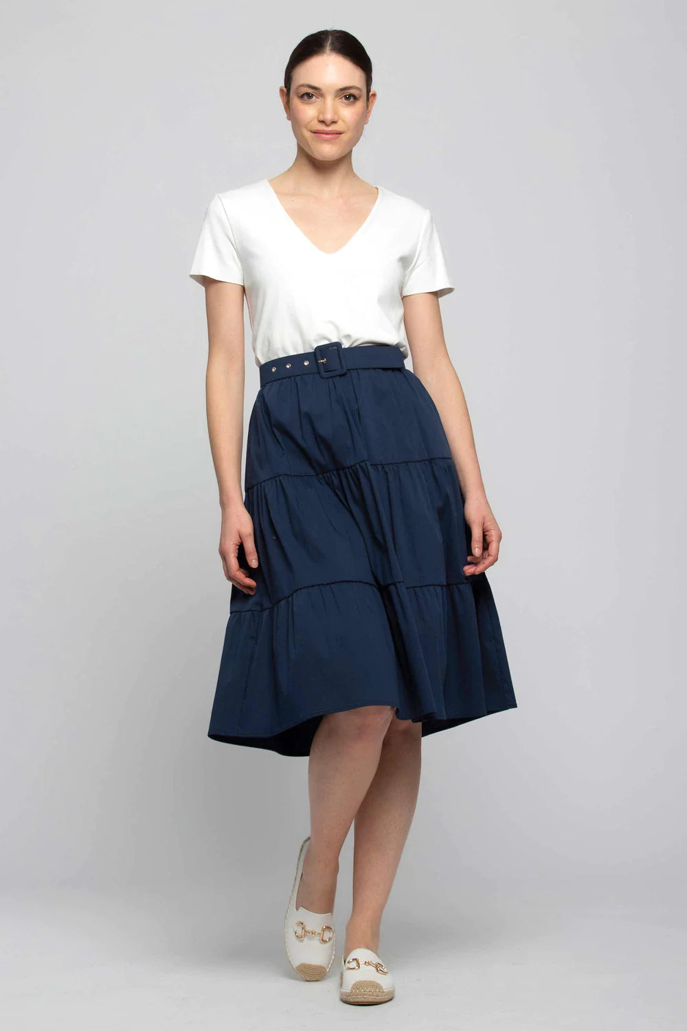 Abito in Cotone Kocca / Blu - Ideal Moda