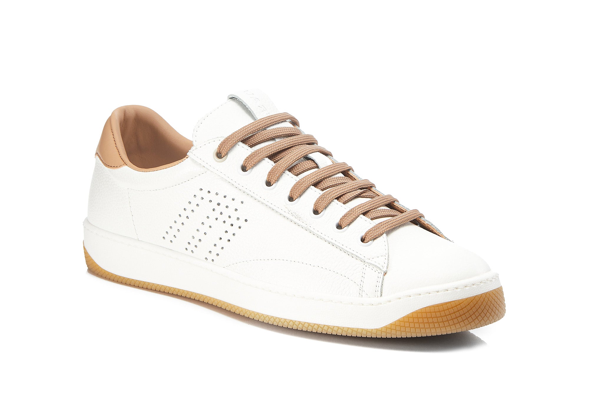 City sneaker in pelle / Bianco - Ideal Moda