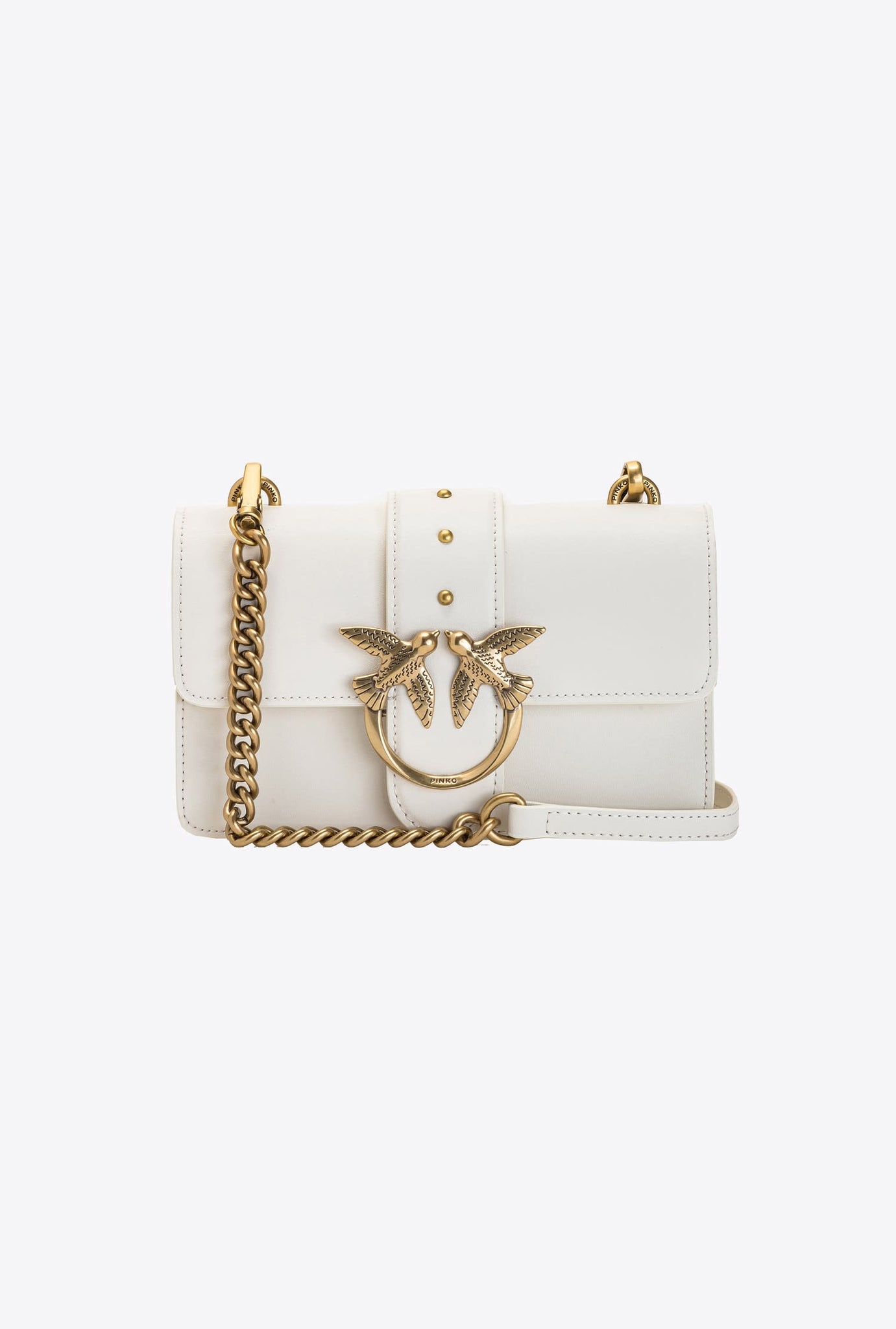 Borsa Pinko Love Mini Icon / Avorio - Ideal Moda