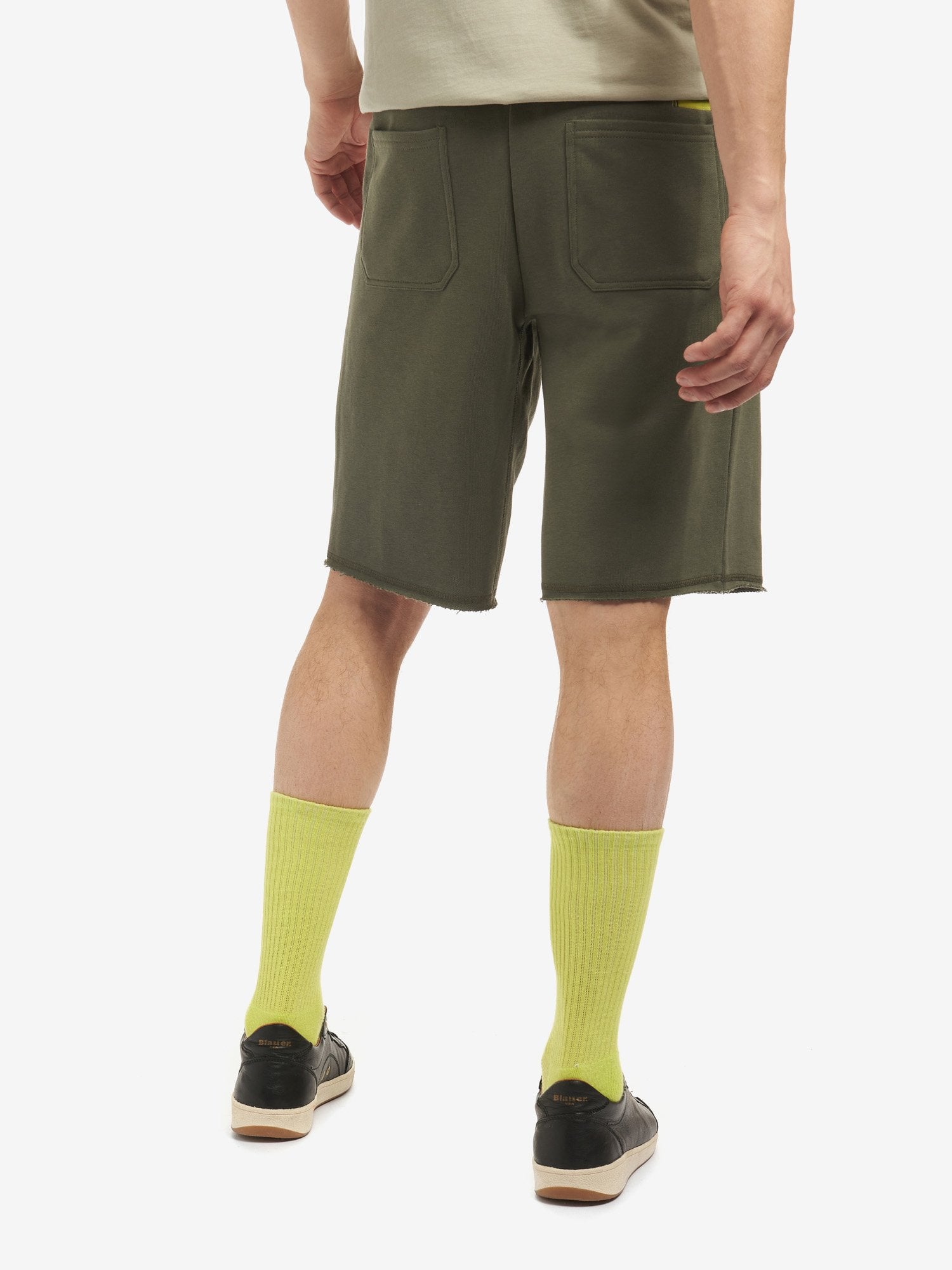 Short in Felpa / Verde - Ideal Moda