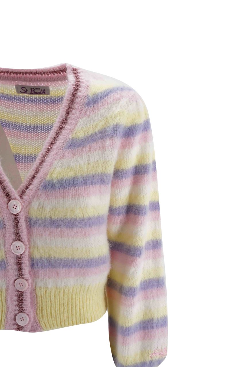 Cardigan Mc2 Saint Barth / Multicolor - Ideal Moda