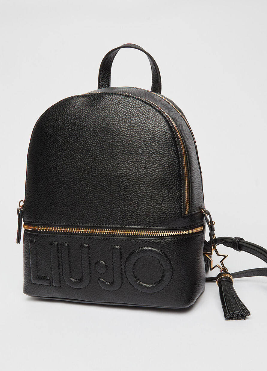 Liu Jo Zainetto Moda Zaino Liu Jo Con Logo Nero