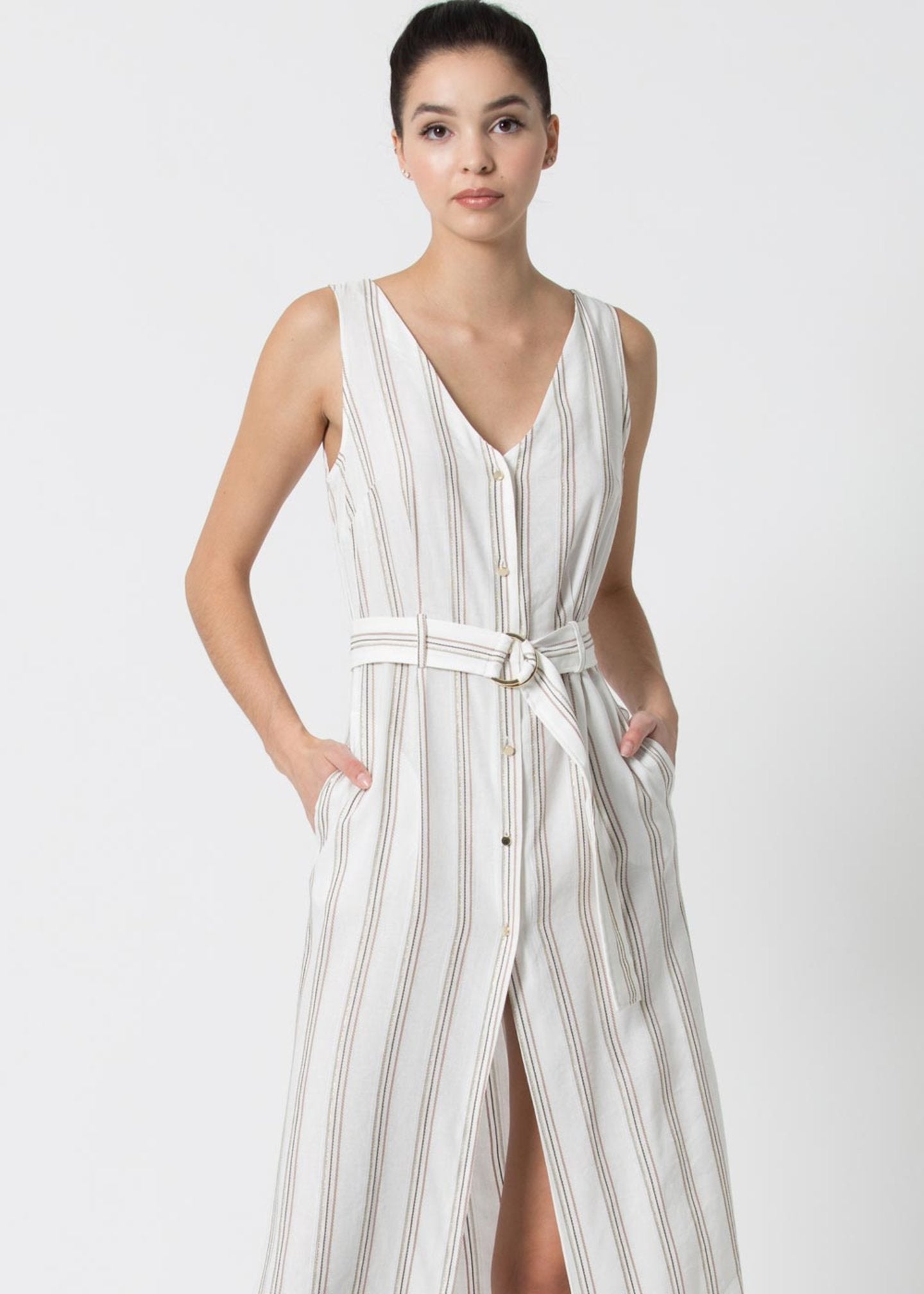 Abito Kocca Smanicato / Bianco - Ideal Moda