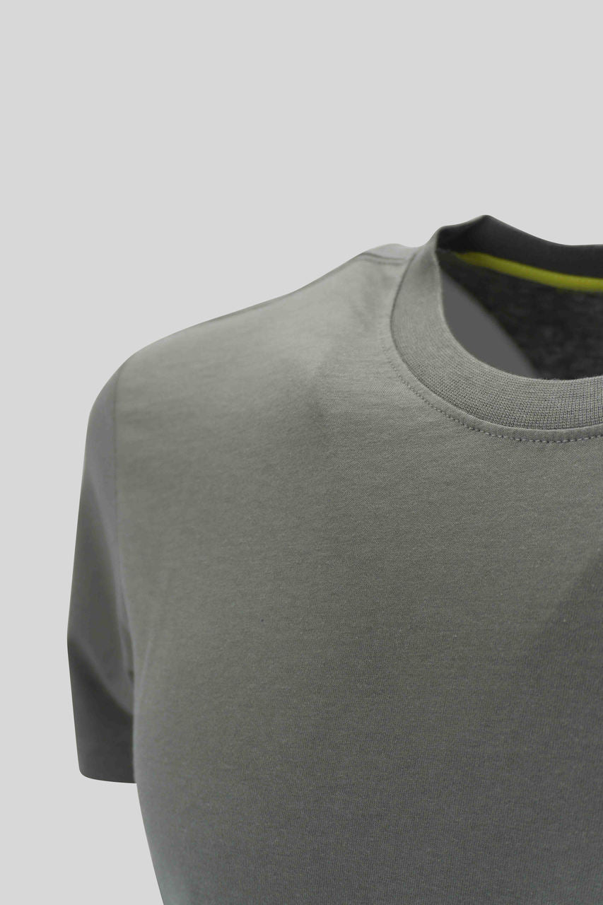 T-Shirt con Taschino / Verde - Ideal Moda