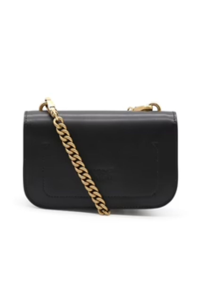 Borsa a Tracolla con Applicazione Pinko / Nero - Ideal Moda