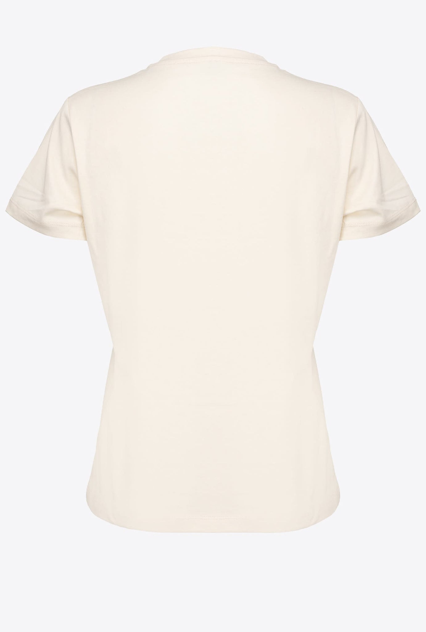 T-Shirt Pinko con Ricamo / Bianco - Ideal Moda
