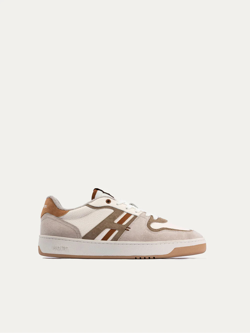 Sneaker con Inserti in Suede Hoff / Beige - Ideal Moda