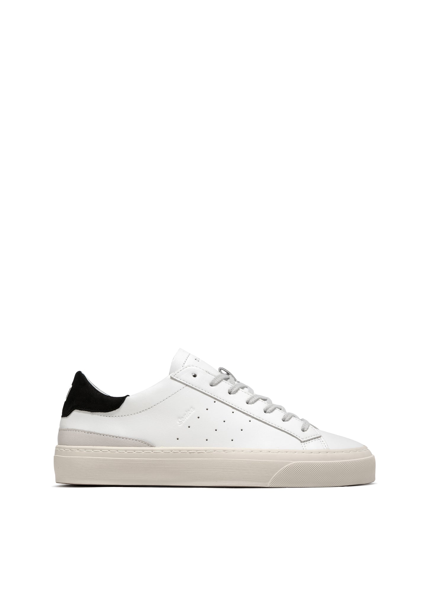 Sneaker DATE Sonica Leather / Bianco - Ideal Moda