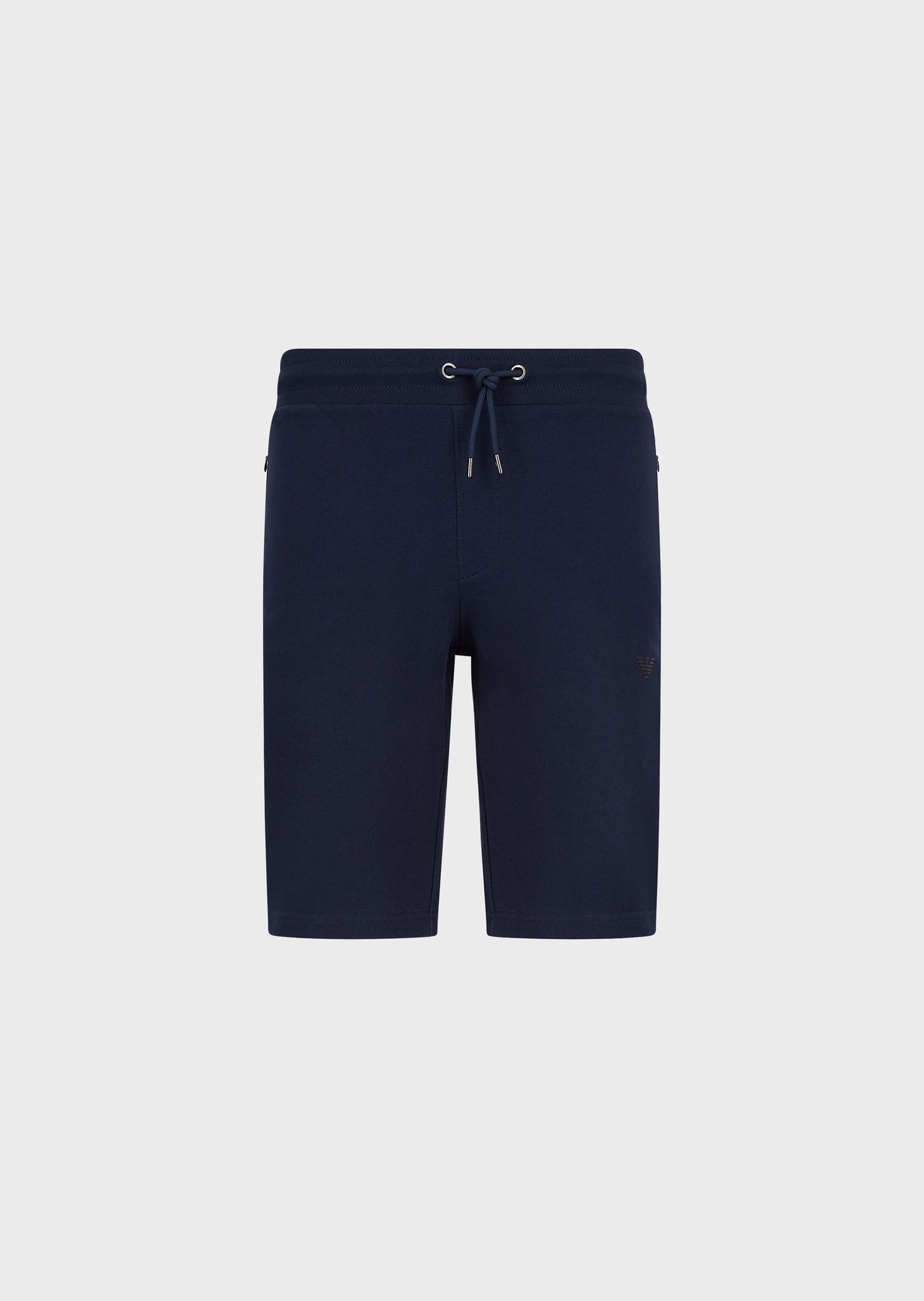 Bermuda in felpa con coulisse / Blu - Ideal Moda