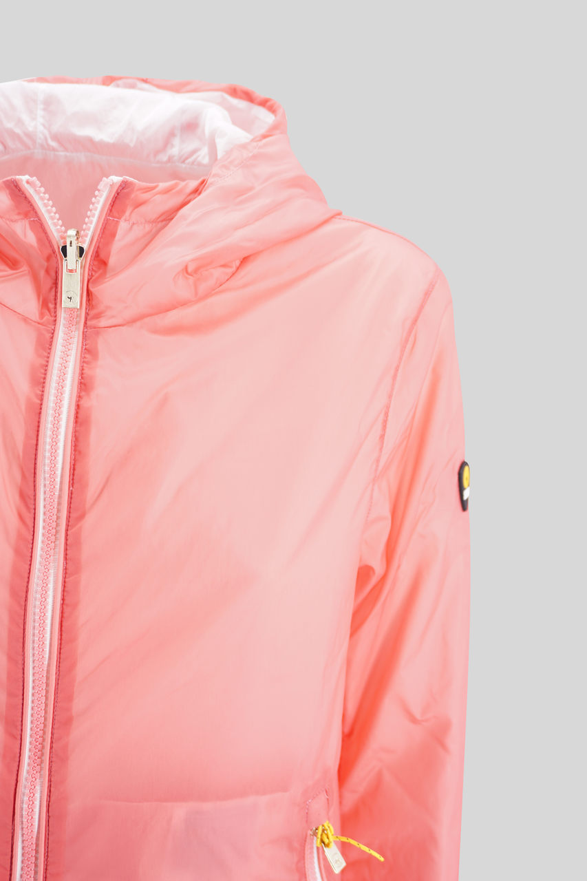 Giacca a vento reversibile / Rosa - Ideal Moda