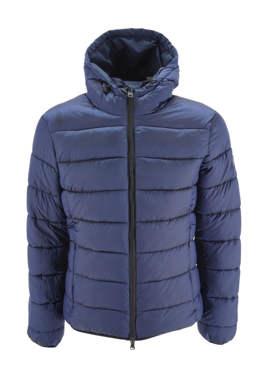 Giubbino Reversibile con Logo Refrigue / Blu - Ideal Moda