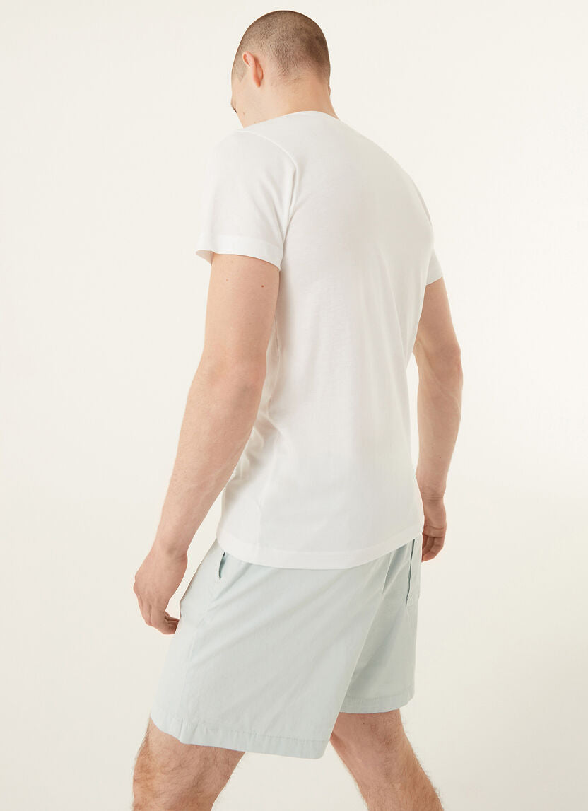 T-Shirt Colmar con Taschino / Bianco - Ideal Moda