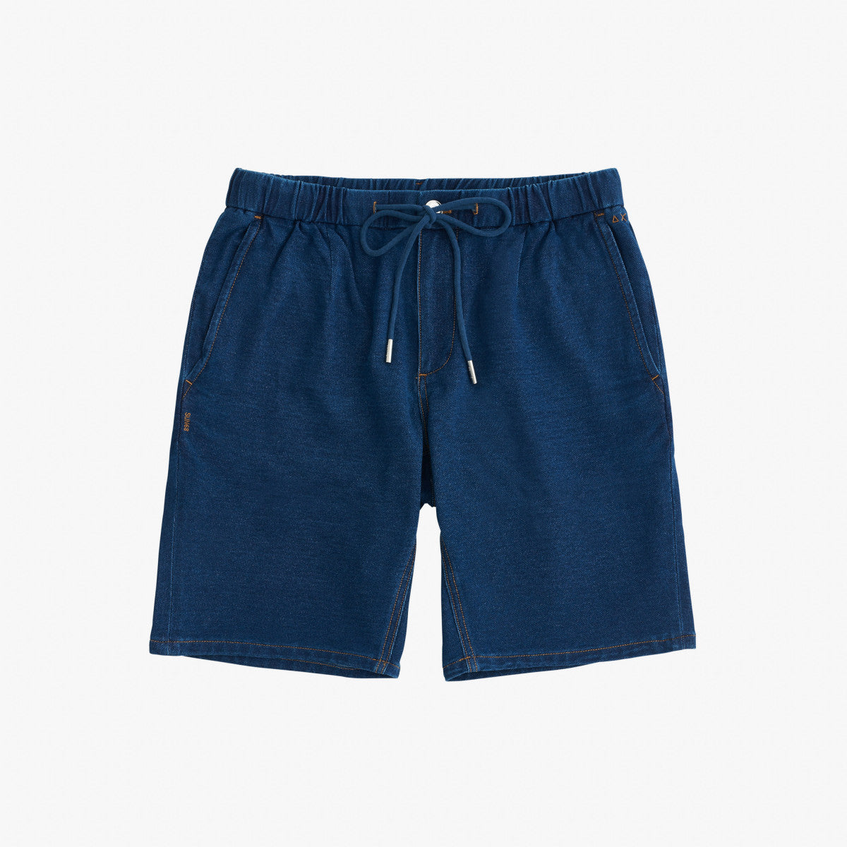 Denim Short Coulisse Knit / Jeans - Ideal Moda