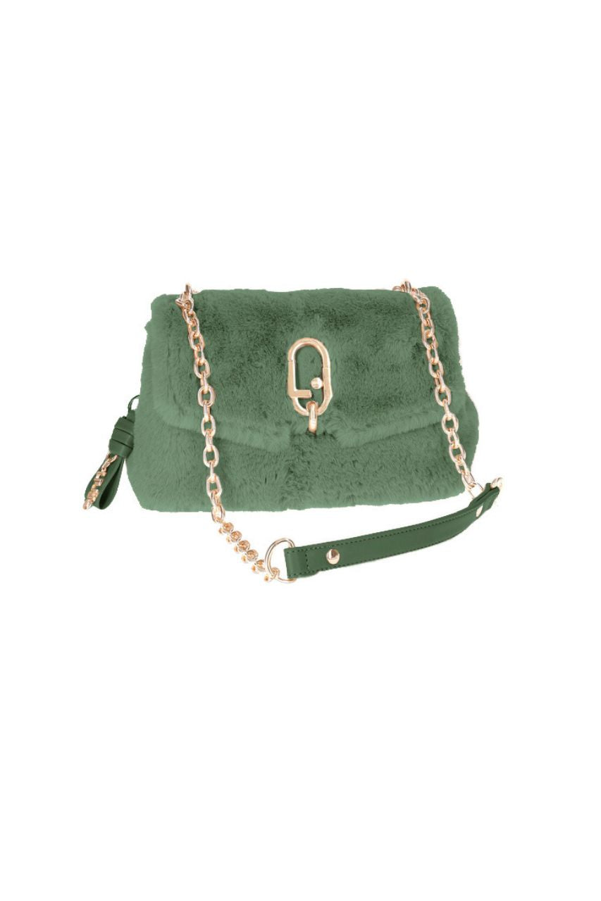 Borsa in Pelliccia Sintetica Liu Jo / Verde - Ideal Moda