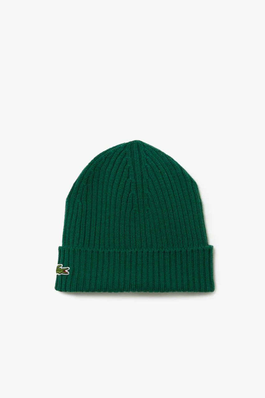 Cappello Unisex in Lana Lacoste / Verde - Ideal Moda