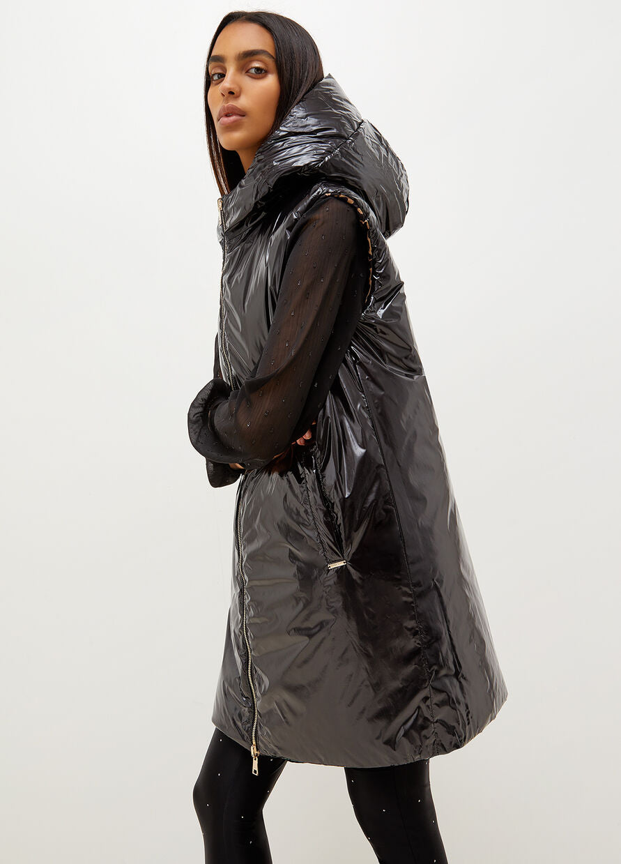 Gilet Reversibile Liu Jo / Nero - Ideal Moda