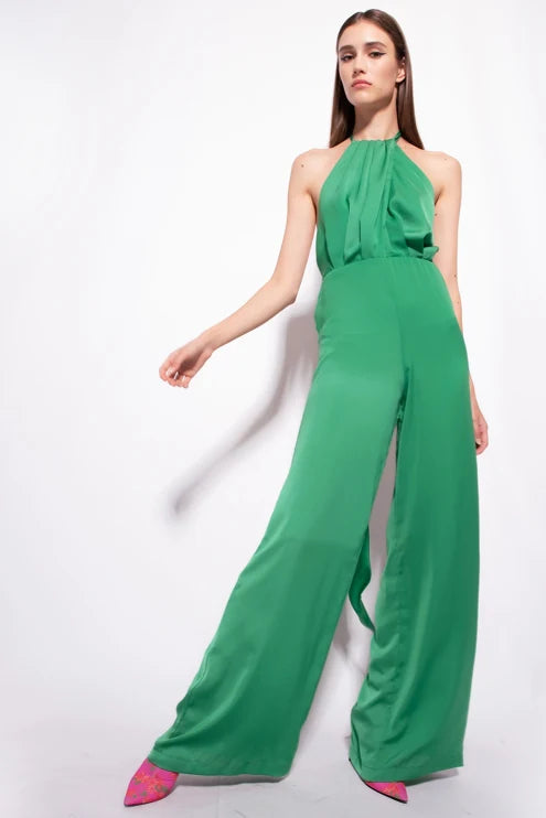 Tuta Senza Maniche Pinko  / Verde - Ideal Moda