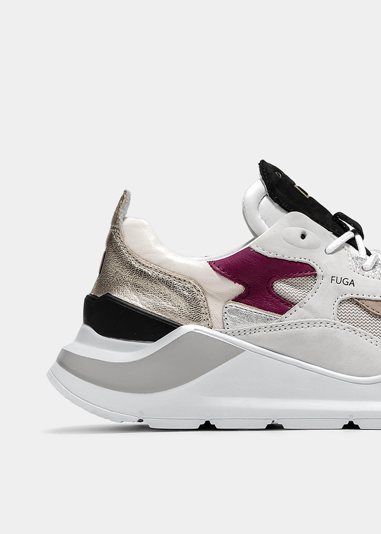 Sneaker DATE Fuga Dragon / Beige - Ideal Moda