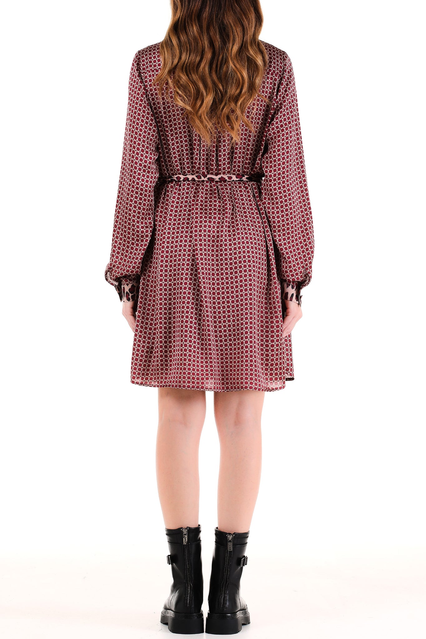 Vestito Liu Jo Chemisier / Bordeaux - Ideal Moda