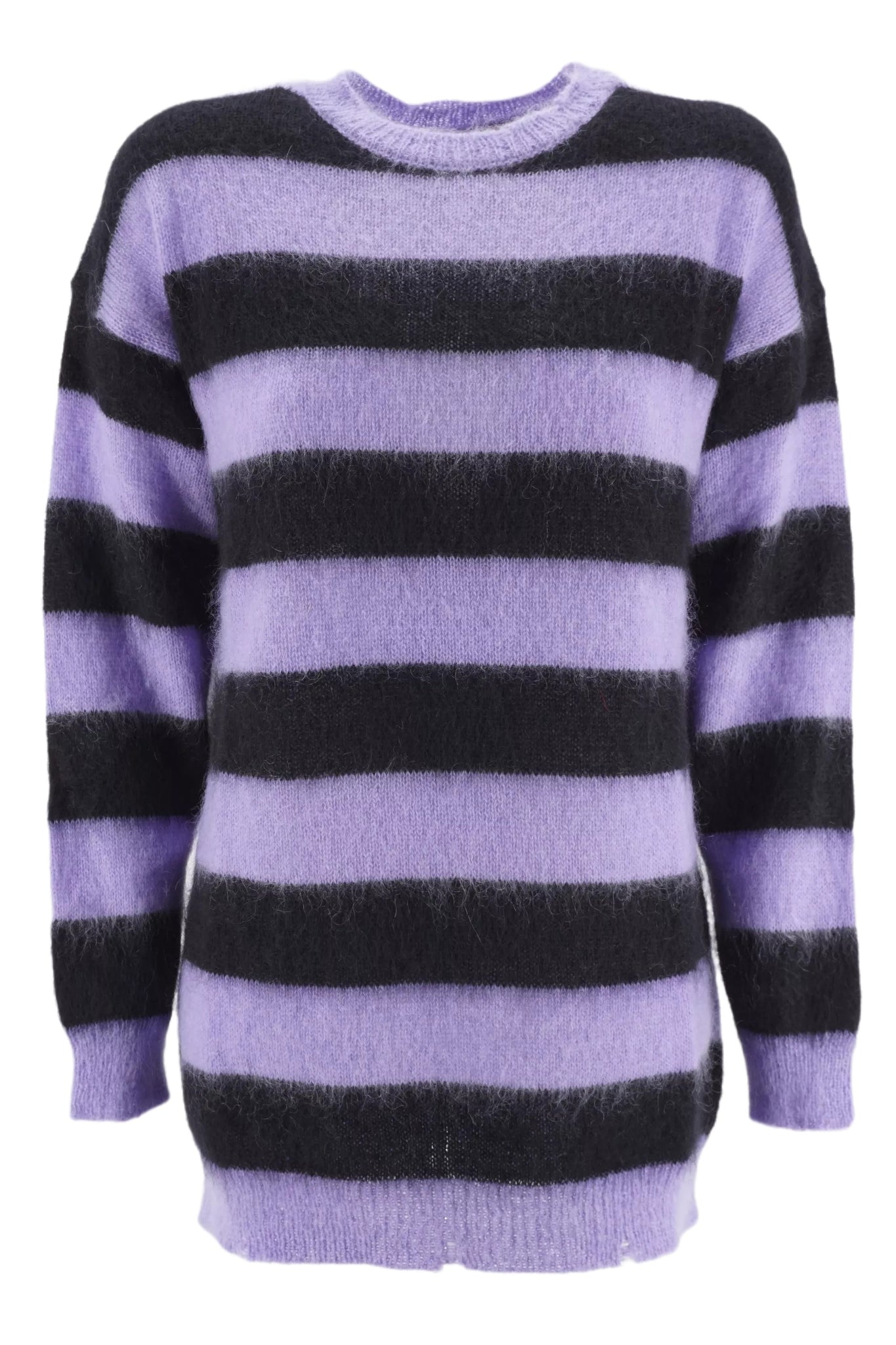Maglione Lungo a Righe Aniye By / Viola - Ideal Moda