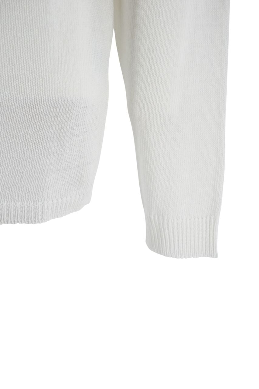 Maglia Daniele Fiesoli con Cappuccio / Bianco - Ideal Moda