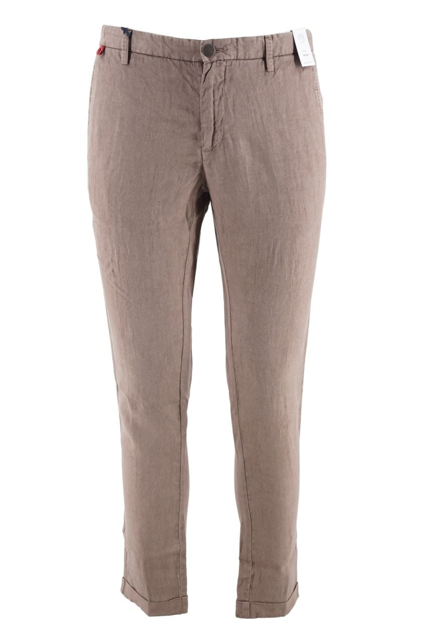 Pantalone AT.P.CO. in Lino / Beige - Ideal Moda